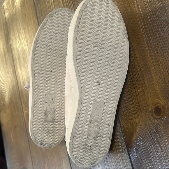 Zara Suede High-Top Sneakers with Sheepskin like Lining - Picture 6 of 9